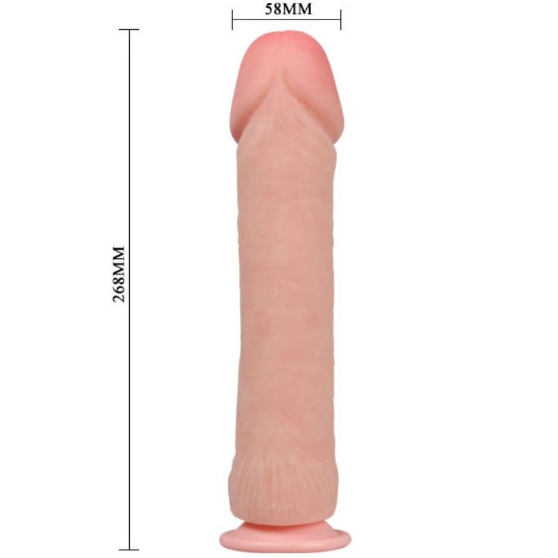BAILE - The Big Penis Realistisk Dildo Naturlig 26 cm