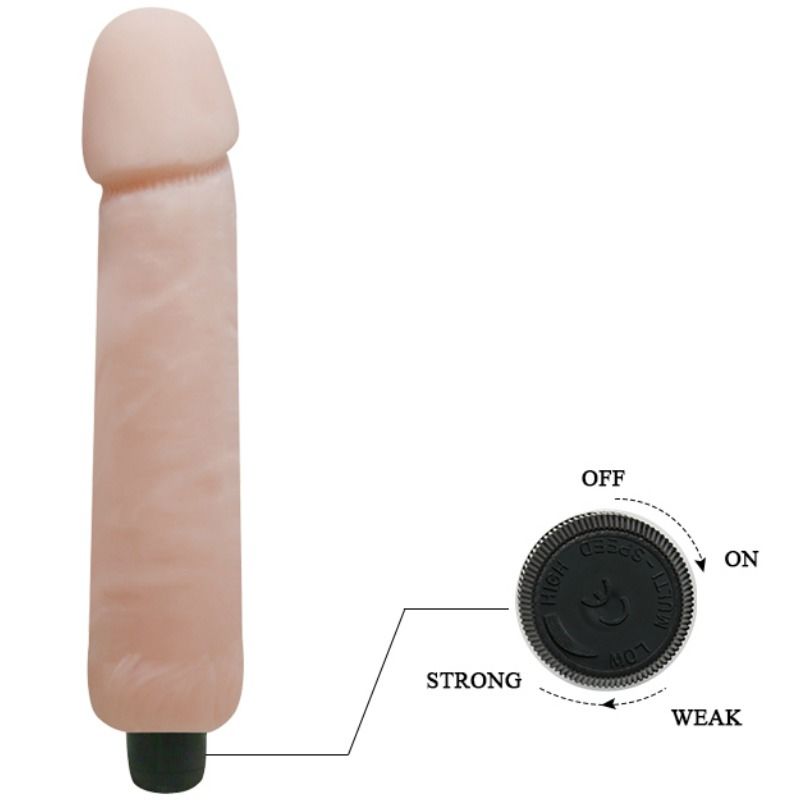 BAILE - Love Companion Realistisk Dildovibrator 25 cm