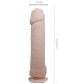 BAILE - The Big Realistisk Vibrator med Fjernkontroll 26 cm