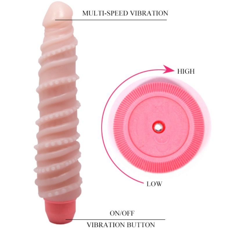 BAILE - Flexi Vibe Sensual Spiral Vibrator 19,5 cm