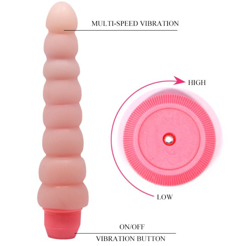 BAILE - Flexi Vibe Sensual Spine Bøyelig vibrator 19 cm