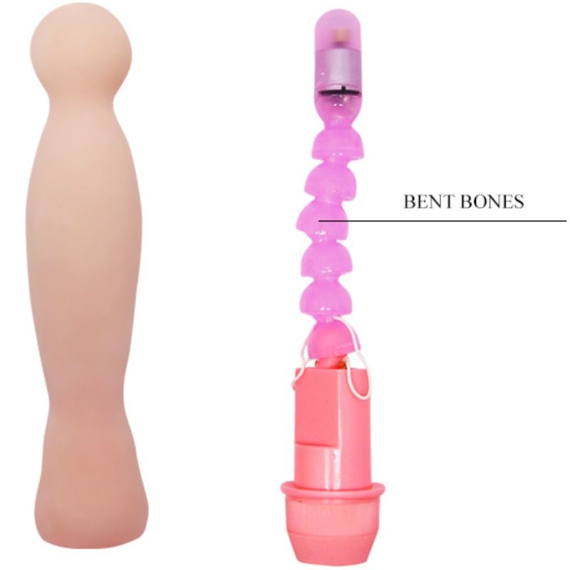 BAILE - Flexi Vibe Sensual Spine Bøyelig Vibrator 22 cm