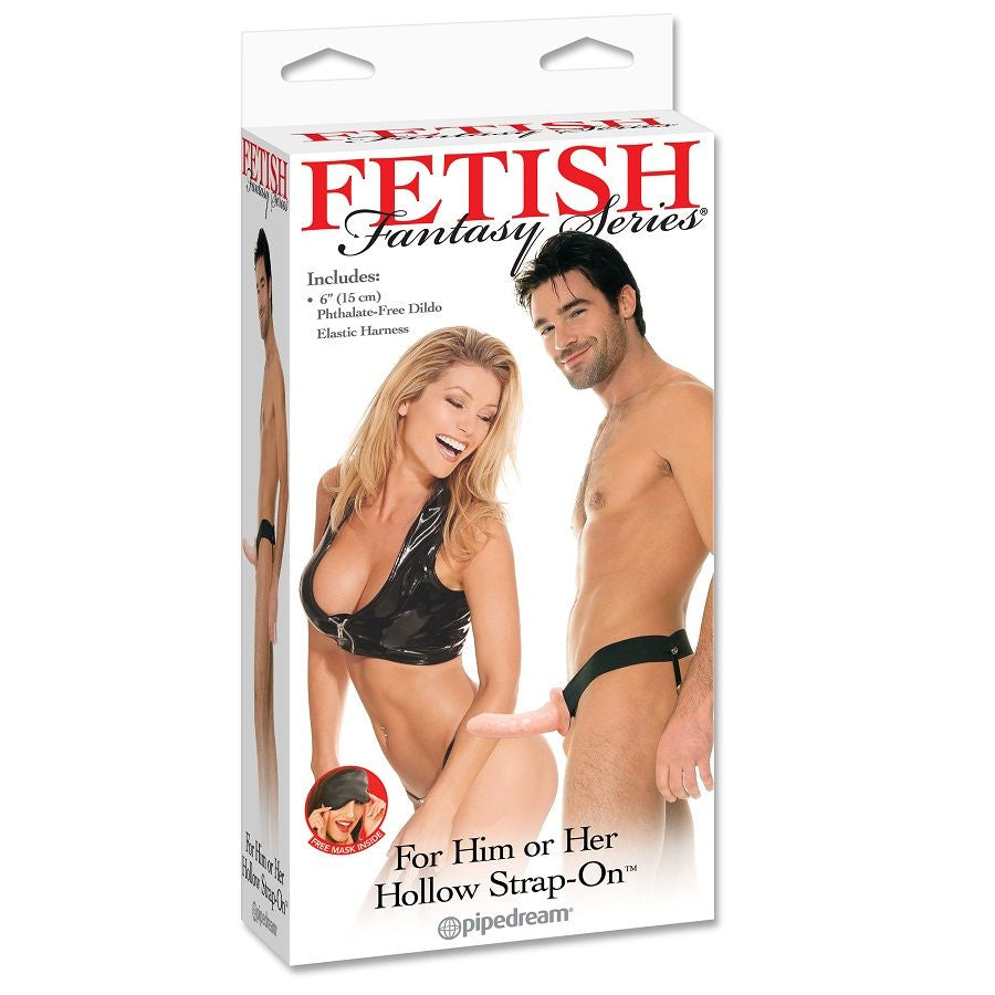 FETISH FANTASY SERIES - Adjustable Hul Strap-on Hudfarge 15 cm