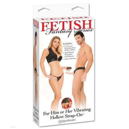 FETISH FANTASY SERIES - Hul Strap-on Natur 14 cm