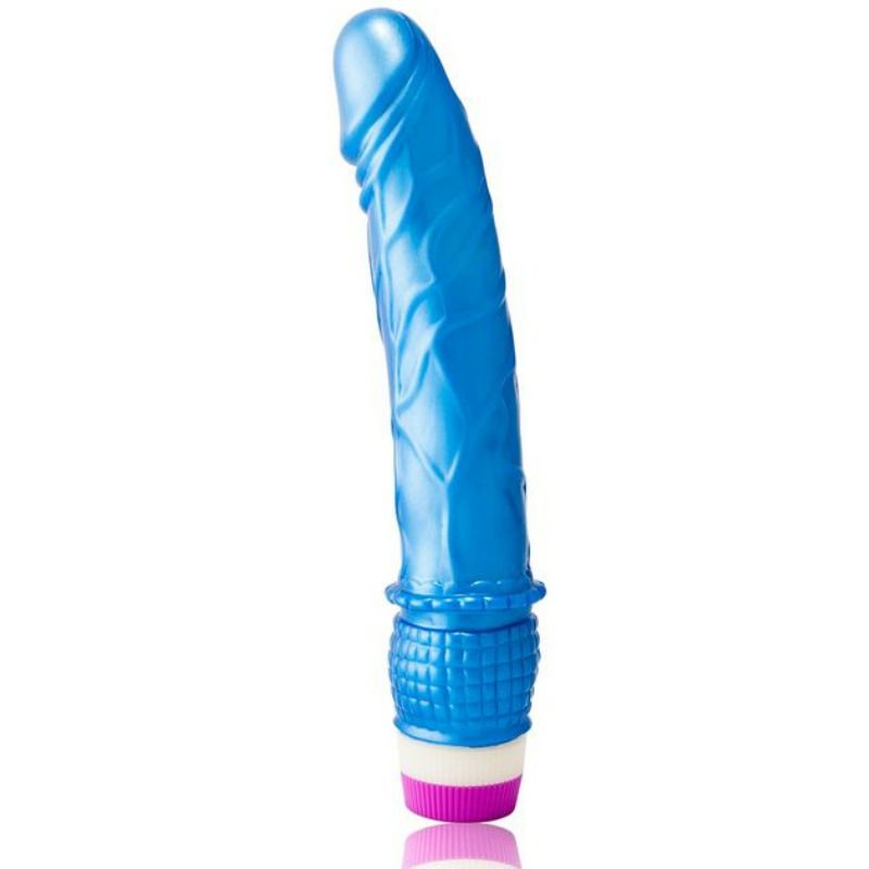 BAILE - Waves of Pleasure Realistisk vibrator 23 cm Blå