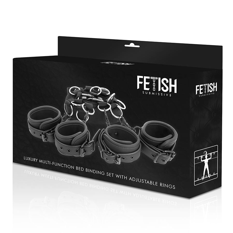 FETISH SUBMISSIVE - Bondagesett til Sengen