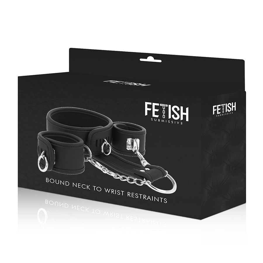 FETISH SUBMISSIVE - Vegansk skinn Håndjern