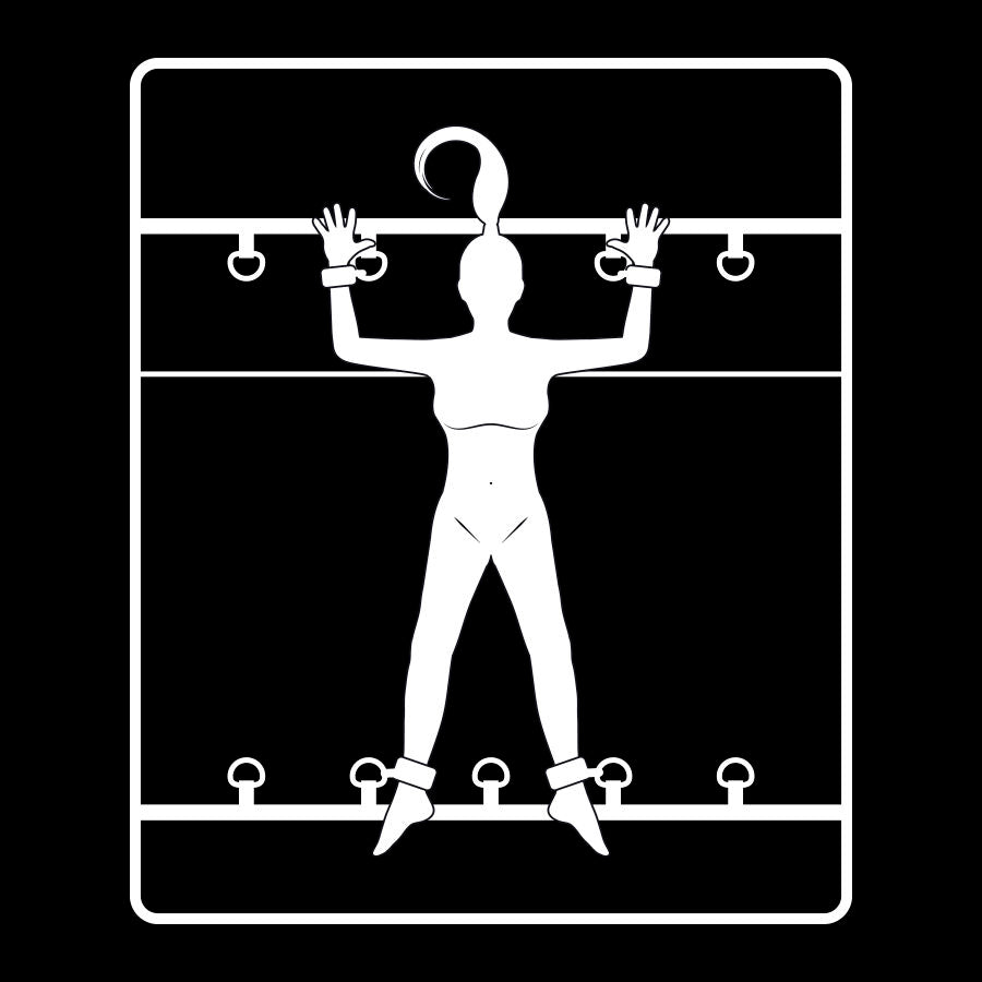 FETISH SUBMISSIVE - Bondagesett til Sengen