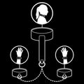 FETISH SUBMISSIVE - Vegansk skinn Håndjern