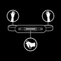 FETISH SUBMISSIVE - Bondagesett til Sengen