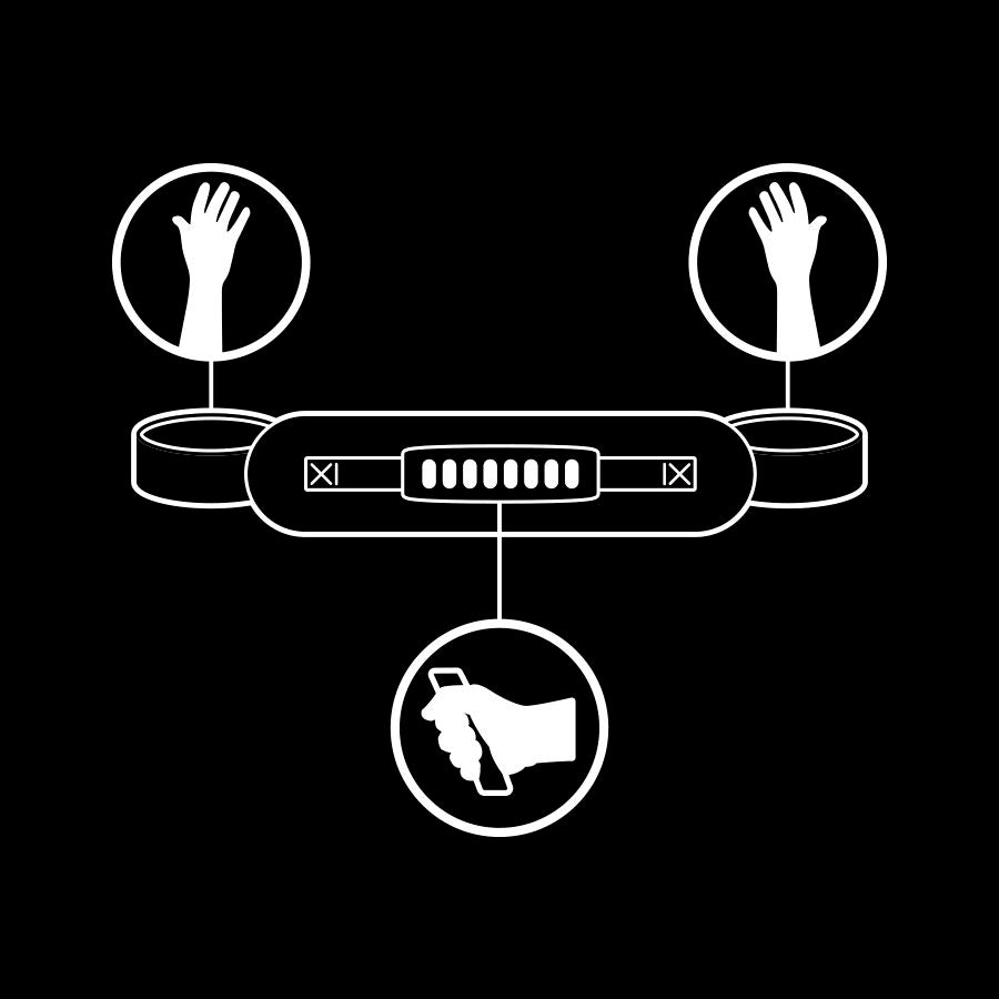 FETISH SUBMISSIVE - Bondagesett til Sengen