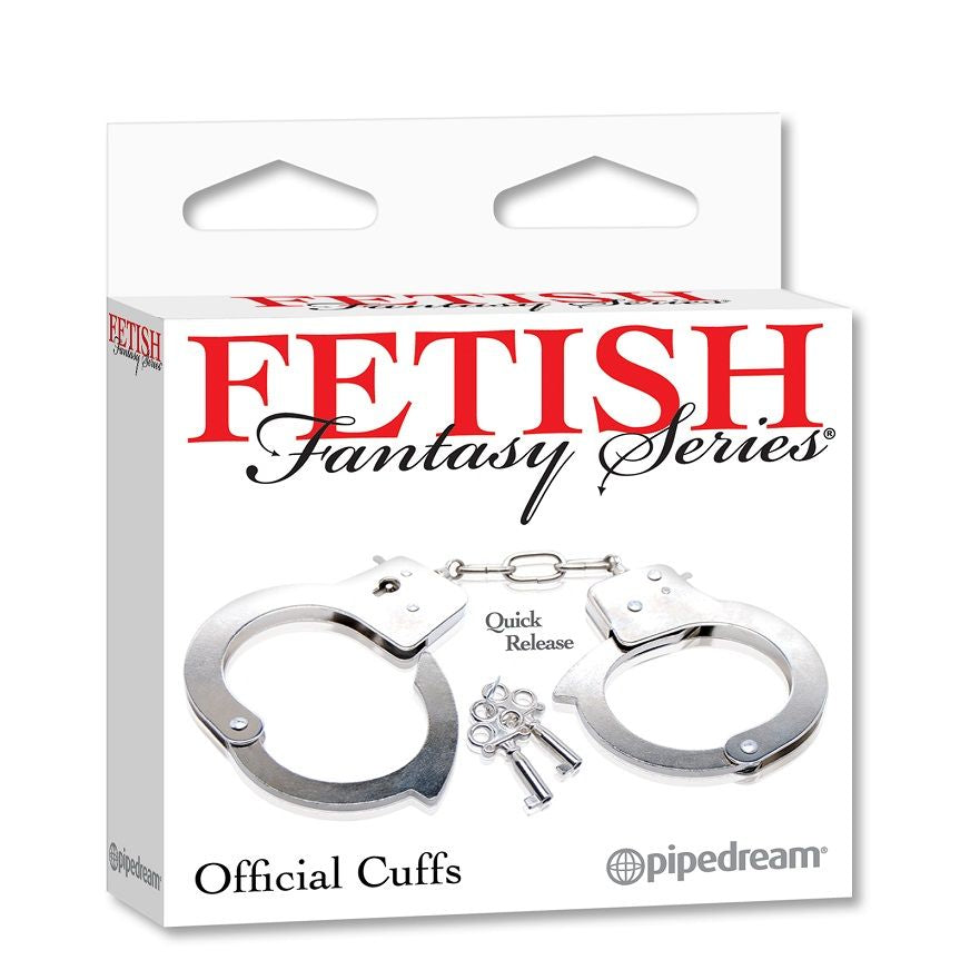 FETISH FANTASY - Offisielle Håndjern i stål
