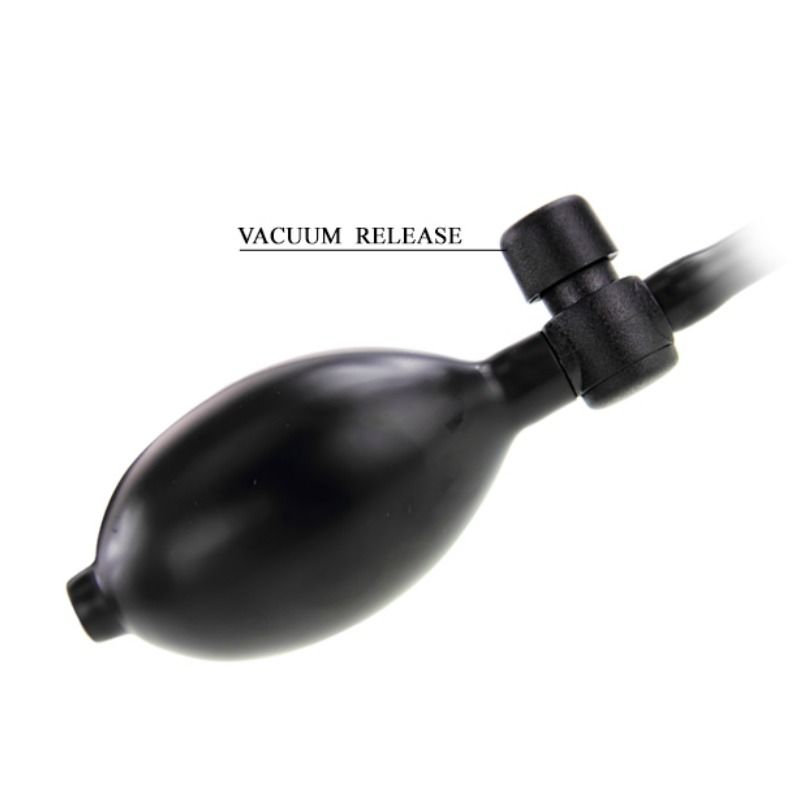 BAILE - Realistisk Oppblåsbar Dildovibrator 18,8 cm