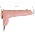 BAILE - Realistisk Oppblåsbar Dildovibrator 18,8 cm