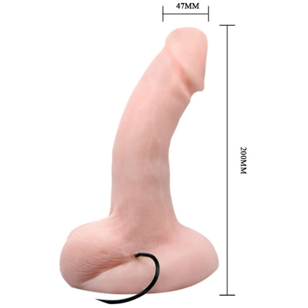 BAILE - Arbitrariness Realistisk Dildovibrator med Rotasjon