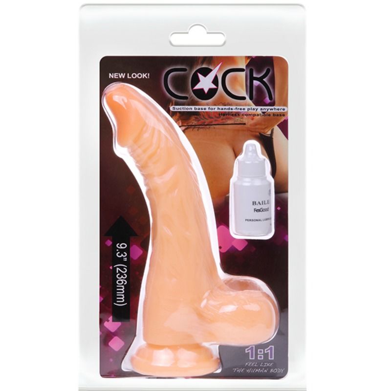 BAILE - Realistisk Dildovibrator med Fjernkontroll