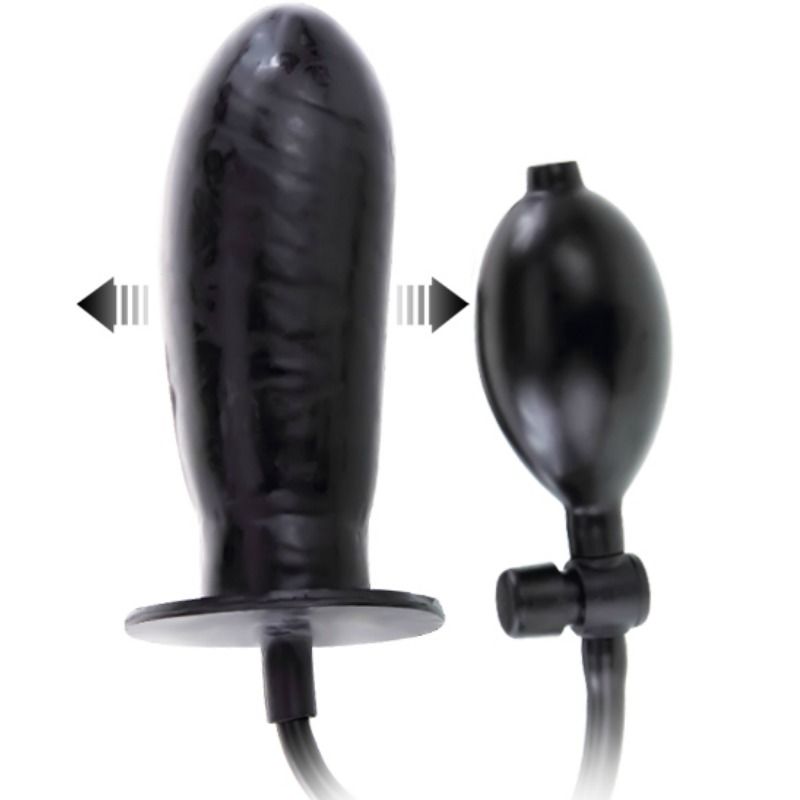 BAILE - Bigger Joy Oppblåsbar Dildo 16 cm