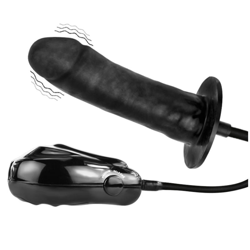 BAILE - Bigger Joy Oppblåsbar Vibrerende Dildo 16 cm