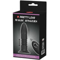 PRETTY LOVE - Magic Jinger Vibrerende analplugg med opp/ned og fjernkontroll