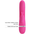 PRETTY LOVE - Flirtation Ingram Rabbitvibrator med Elektrosjokk
