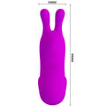 PRETTY LOVE - Smart Oppladbar Fingervibrator med Kanin