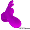PRETTY LOVE - Smart Oppladbar Fingervibrator med Kanin