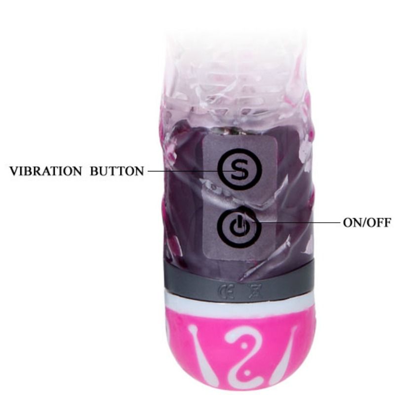 BAILE - Rabbitvibrator med Klitorisstimulator Rosa