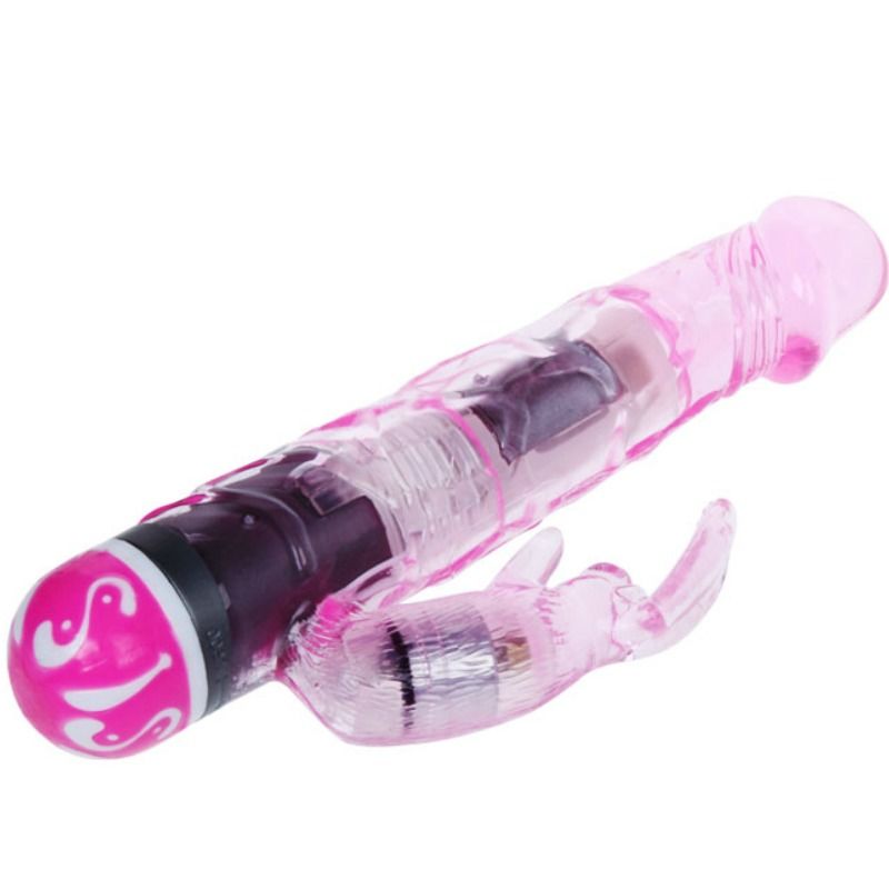 BAILE - Rabbitvibrator med Klitorisstimulator Rosa