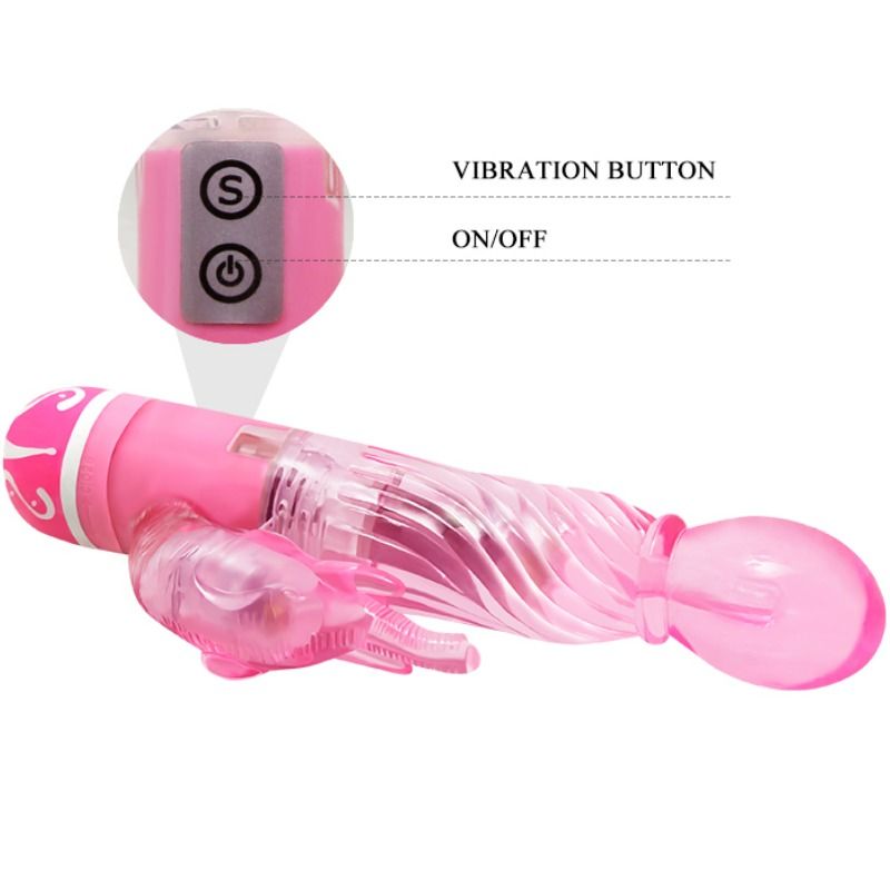 BAILE - Rabbitvibrator med Klitorisstimulator