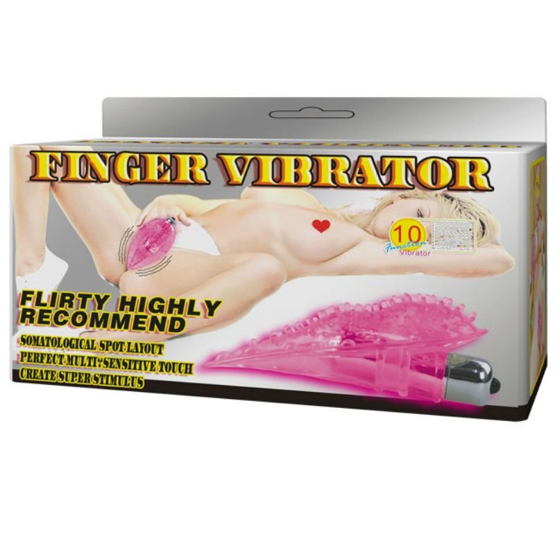 BAILE - Fingervibrator Stimulerende Massasjer