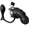 ANAL FANTASY ELITE - Ass-Gasm Cock Blocker Penisring med Analplugg