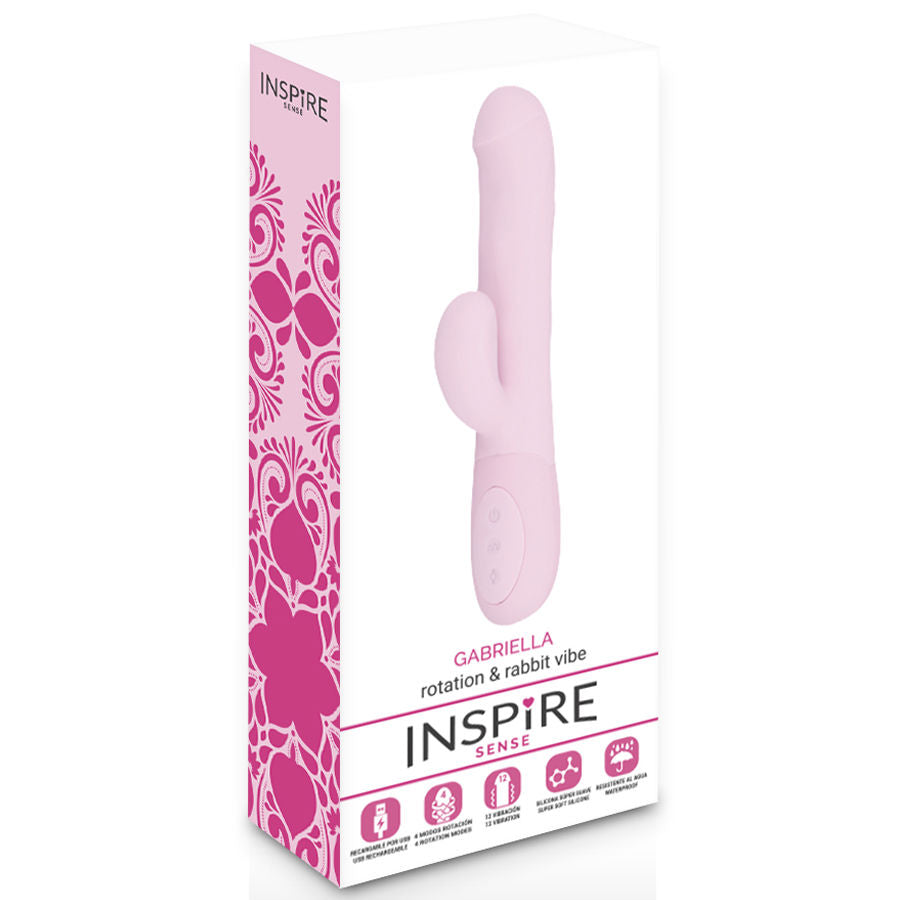 INSPIRE SENSE - Gabriella Rabbitvibrator med rotasjon