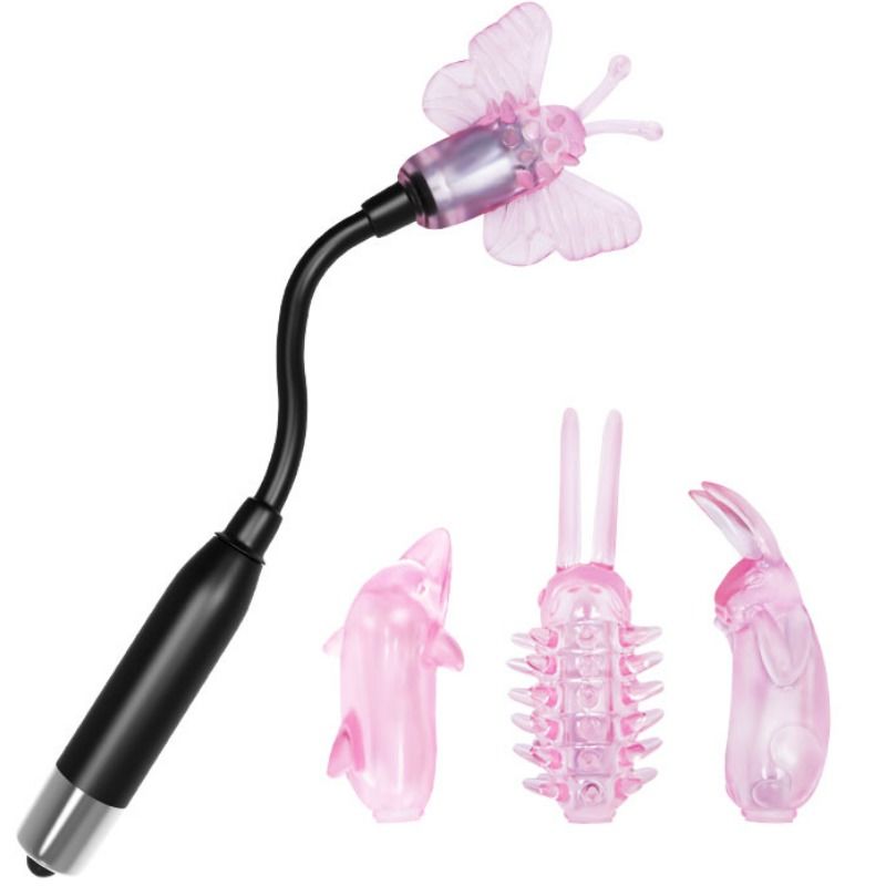 BAILE - Wizard Magic Wand-vibrator med 4 hoder