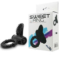 BAILE - Sweet Ring Vibrerende Penisring med Kanin Sort