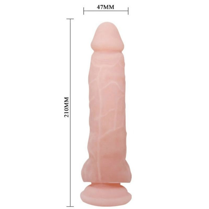 BAILE - Superrealistisk Dildo Naturlig 21,5 cm