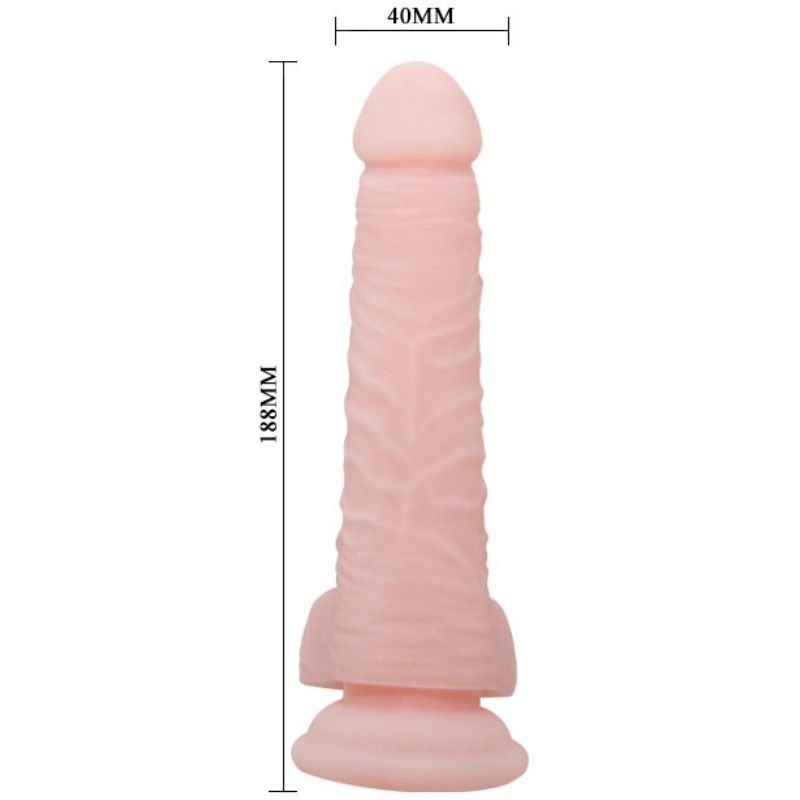 BAILE - Superrealistisk Dildo Naturlig 18,8 cm
