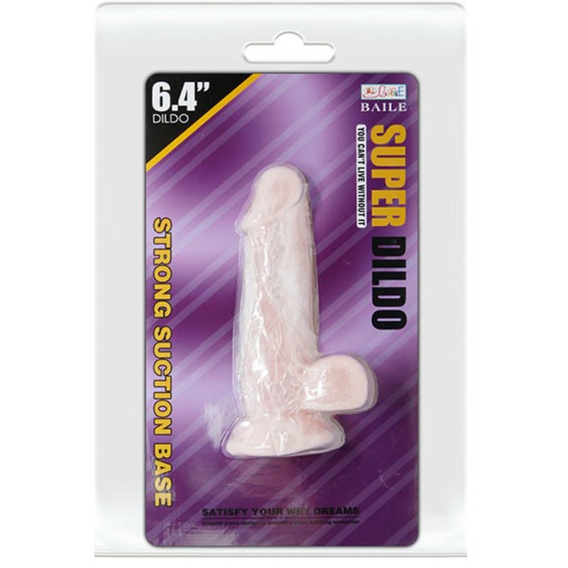 BAILE - Super Realistisk dildo Hud 16,5 cm