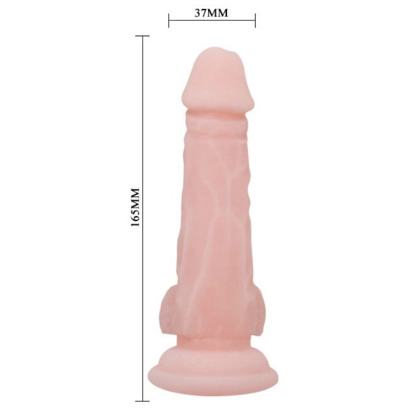 BAILE - Super Realistisk dildo Hud 16,5 cm