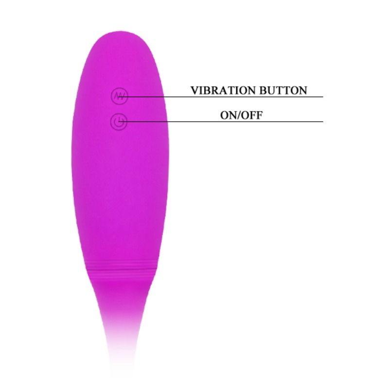 PRETTY LOVE - Smart Snaky Vibe Dobbeltvibrator 2 Motorer