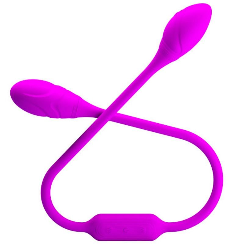 PRETTY LOVE - Dream Lovers Whip Unisex Dobbeltvibrator