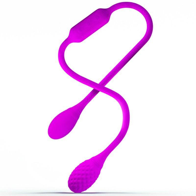 PRETTY LOVE - Dream Lovers Whip 2 Unisex Dobbeltvibrator