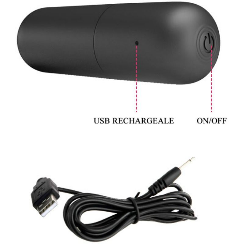 PRETTY LOVE - Vibrerende strap-on-stimulator med sele
