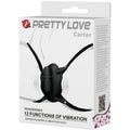 PRETTY LOVE - Vibrerende strap-on-stimulator med sele