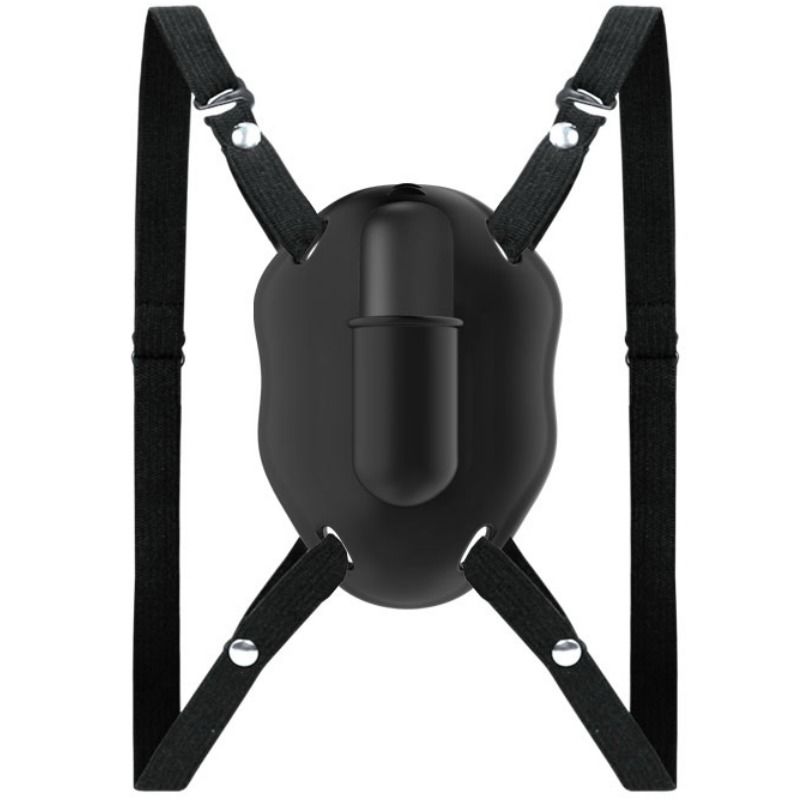 PRETTY LOVE - Vibrerende strap-on-stimulator med sele
