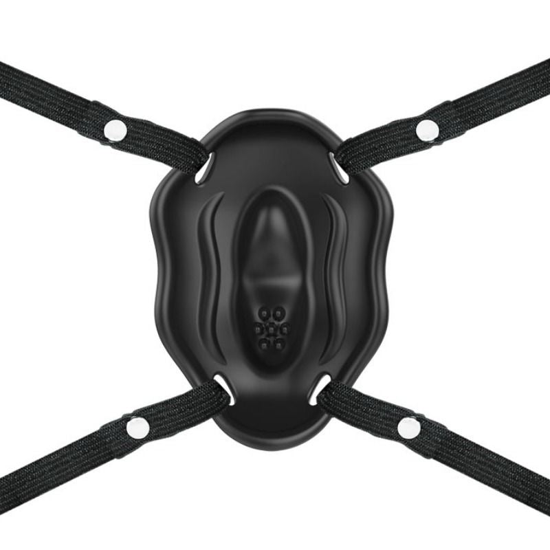 PRETTY LOVE - Vibrerende strap-on-stimulator med sele