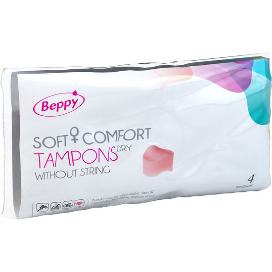 BEPPY - Soft-Comfort Tamponger Tørr 4 stk