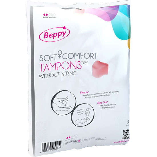 BEPPY - Soft-Comfort Tamponger Tørr 30 stk