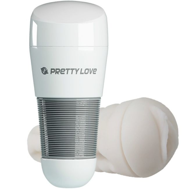 PRETTY LOVE - Kitty Vagina-masturbator Hvit