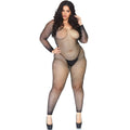 LEG AVENUE - Bodystocking i Netting med Strass