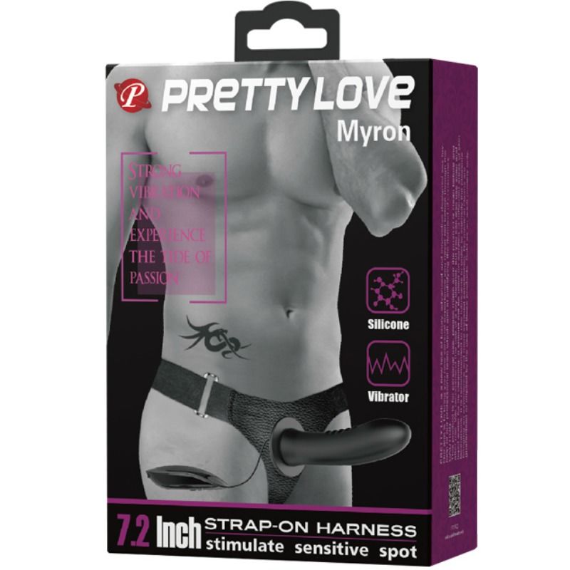 PRETTY LOVE - Myron On Dildo Hul Strap-on